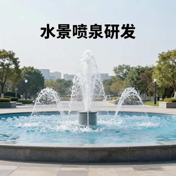 水景喷泉研发项目流程介绍